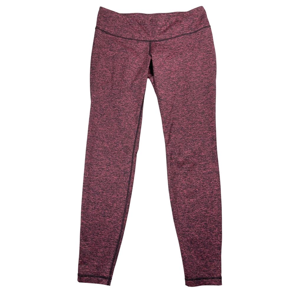 Columbia Leggings Womens Large Pink Black Space Dye Luminescence Gym Yoga